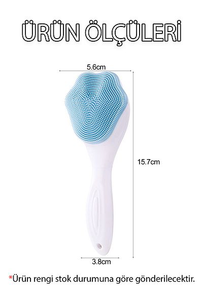 COZY SENSE Silicone Blackhead Nose Facial Cleansing Brush - 1 Piece Cosmetic Skin Care Apparatus