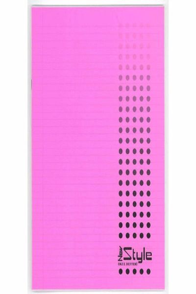 NEW STYLE Carnet de note A4 cu copertă din plastic în carouri