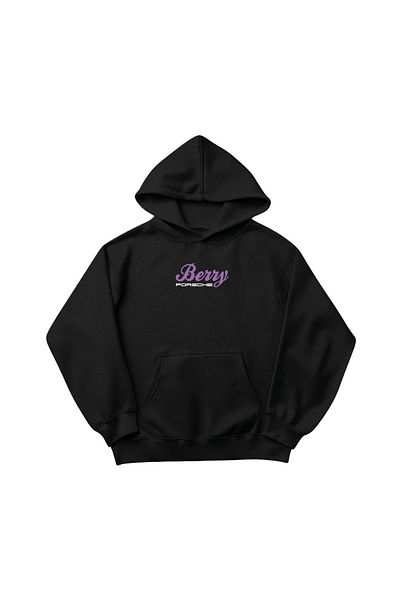 SVART WEAR Porsche Gt3Rs Design Premium Oversize Hooded Hoodie Sweatshirt