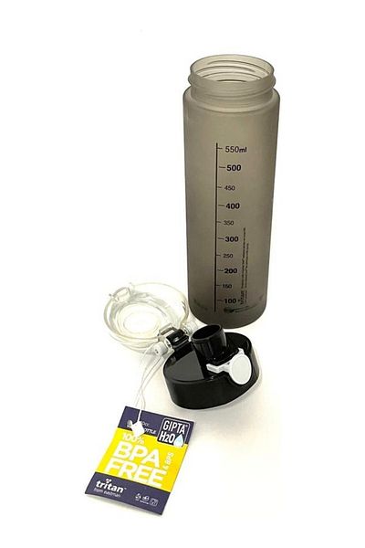 Gıpta Black Believe Tritan Water Bottle 600ml