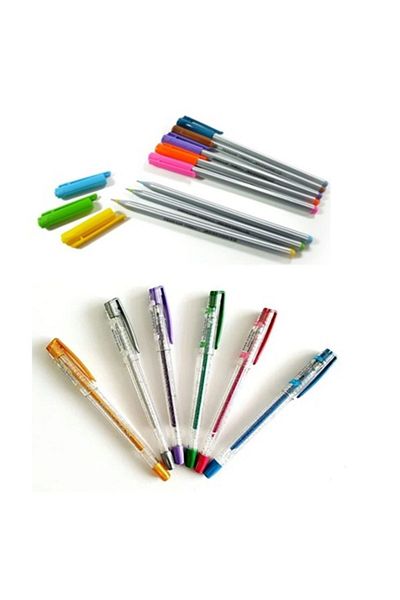Pensan Ballpoint Pen Glitter Pen Set