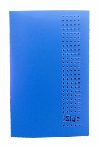 NEW STYLE دفتر ملاحظات بغطاء بلاستيكي مكون من 100 ورقة مقاس A4