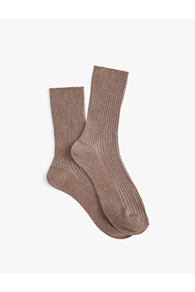 Koton Текстурирани основни чорапи с гнездо
