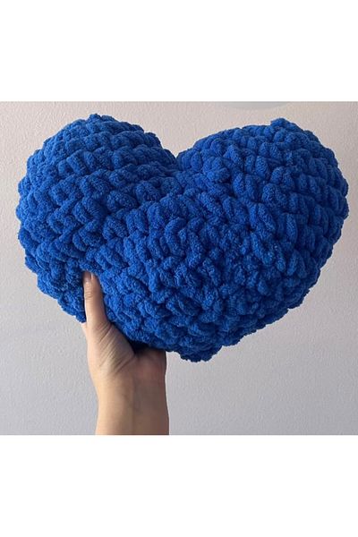 Alze Aksesuar Puffy Heart Pillow