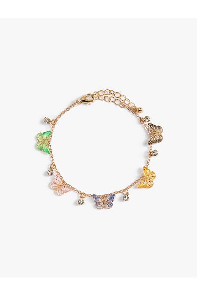 Koton Bracelet Butterfly Charm Detailed