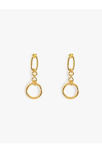 Koton Earrings Dangle Geometric Shaped
