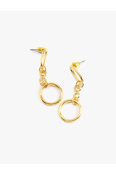 Koton Earrings Dangle Geometric Shaped