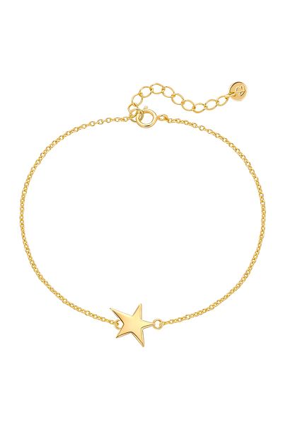 Glanzstücke München Silberarmband Armband Sterling Silber gelbgold