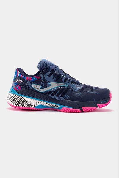 Lotto Pantofi de tenis pentru femei Slam Lady 2403 TSLALS2403C bleumarin și roz