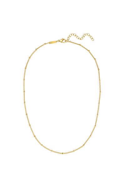 eastside Edelstahlhalskette Kette Edelstahl Gelbgold