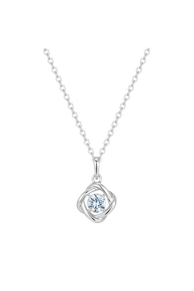 Rafaela Donata Silberhalskette Kette mit Anhänger Sterling Silber Spinell (synth.) blau