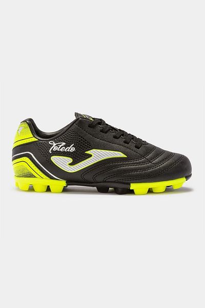 Joma Maxima 2301 - Černé a oranžové pánské polní boty Astroturf