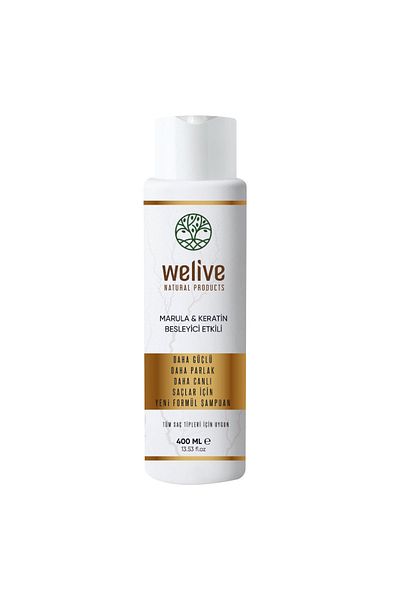 Welive Marula & Keratin Nutritive Care Shampoo 400 ml