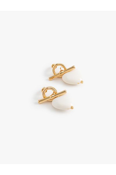 Koton Steel Mixed Heart Earrings