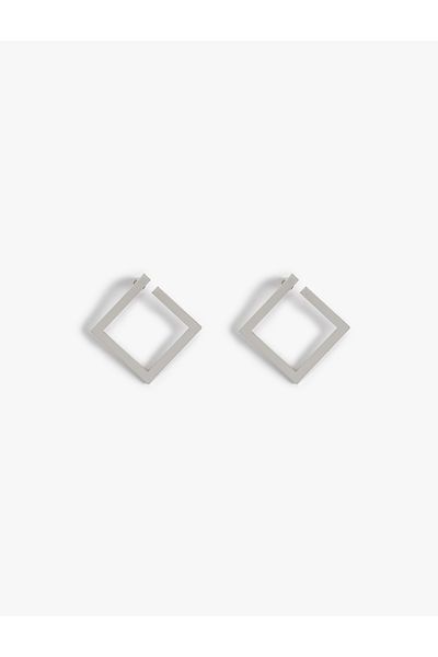 Koton Geometric Steel Earrings