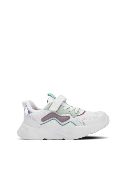 Slazenger Peso I Girls' Sneaker Shoes White / Lilac