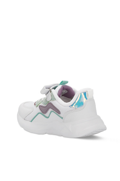 Slazenger Peso I Girls' Sneaker Shoes White / Lilac