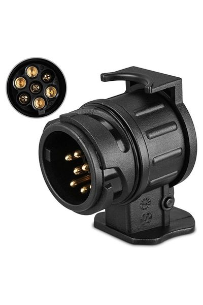 Choice 13 Pin to 7 Pin Towing Adaptor Trailer Caravan Truck Towbar Car Plug Adapter 12V Waterproof Elect...