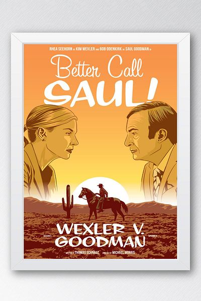 Saturn Pictură înrămată Better Call Saul - Pictură poster Saul Goodman