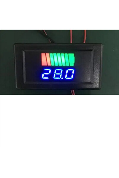 Choice مقياس مستوى شحن بطارية السيارة (12-60 فولت، 12 فولت، 24 فولت، 36 فولت،...