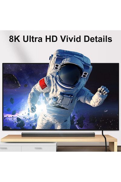 Mosizave كابل DisplayPort 4K 144Hz بطول 1 متر، كابل DisplayPort DP 1.4 DisplayPort 2K@240Hz 8K@60Hz لأجهزة الكمبيوتر المحمولة