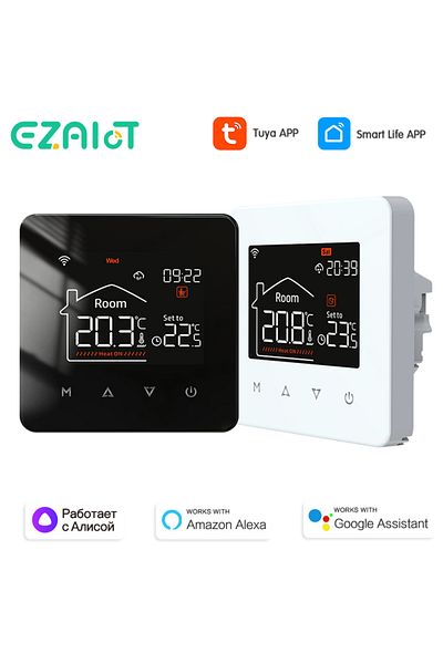 Choice Tuya Smart Home Thermostat Water Electric Warm Floor Heating Gas Boiler WiFi Temperature Remote C...