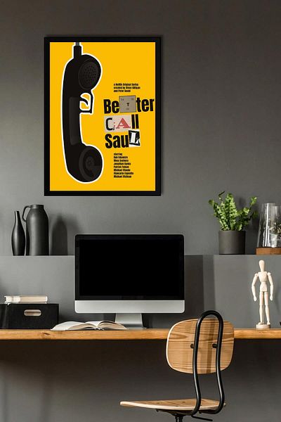 Saturn Pictură înrămată Better Call Saul - Pictură poster Saul Goodman