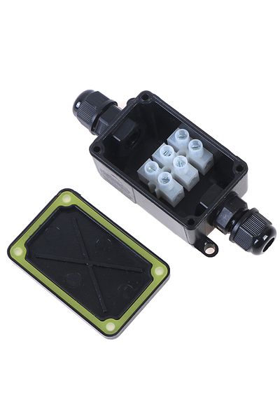 Choice 2 Way Outdoor Waterproof Ip66 Electrical Cable Wire Connector Junction Box With Terminal 450v Jun...