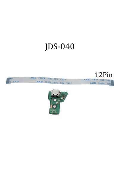Choice Jds 040 12pin Tingdong For Ps4 Controller Micro Usb Charging Board Port Socket Jack Dock 12pin 14pin
