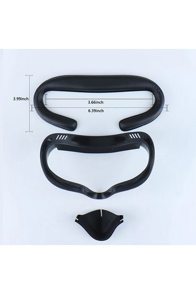 Choice Black Pu Leather Replacement Widen 3d Shaped Facial Interface Bracket Accessories For Oculus Quest 2