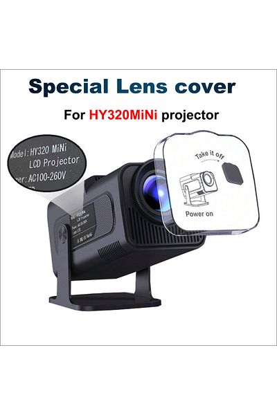 Choice HY320mini Projector Lens Cover Portable Lens Cover Projector Dustproof Protective Lens Cover Home...