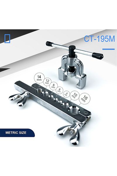 QDS Metric Copper Tube Expander 45 Degree Flaring Tool Kit Of Copper Tube Expander Used For Reaming Copp