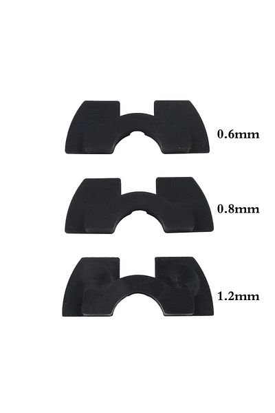 Choice Black 3pcs Front Fork Damping Pad Electric Scooter M365 Parts Rubber Shake Reducers For Xiaomi M365