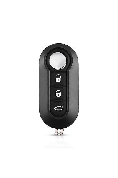 KEYYOU Model 2 For Fiat 500 Panda Punto Bravo 3 Buttons Normal Flip Remote Car Key Shell Blank Case