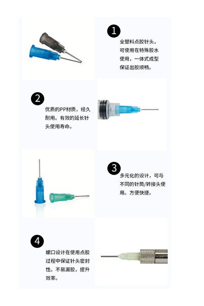 Choice 28g (50PCs) 50pcs/Bag Straight Precision Liquid Syringe Dispenser Blunt Needles Tips 14/15/16/18/19/
