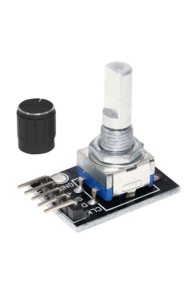 Choice 1pc 1-8pcs Ky-040 360 Degrees Rotary Encoder Module With Knob Cap 5v Brick Sensor Switch Development