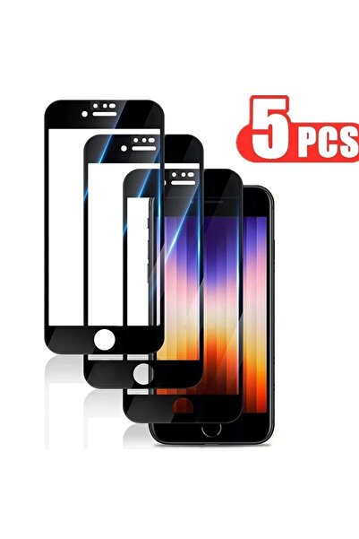 Choice 5 قطع واقي شاشة من الزجاج المقوى لهاتف iPhone 7 8 6 6S Plus لهاتف Se 2...