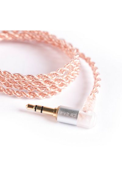 Choice 3.5TFZ no mic KBEAR 4 Core Copper Upgrade Wired Earphone Cable 2PIN/QDC/MMCX/TFZ Earbuds Connector f