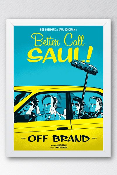 Saturn Pictură înrămată Better Call Saul - Pictură poster Saul Goodman