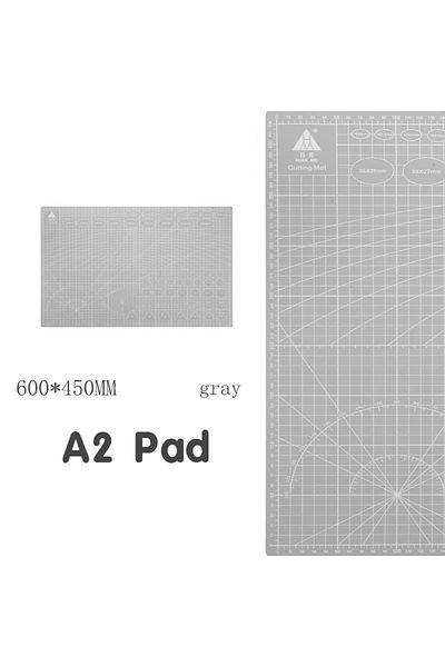 Choice A2 Light Grey A2 Cutting Board Grid Line Self-healing Cutting Board Craft Card Multicolor Double-sid