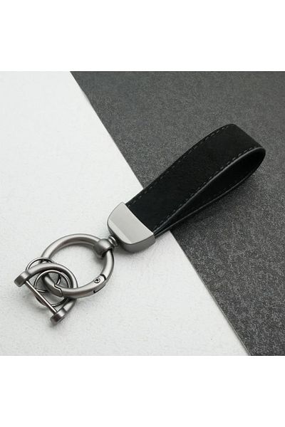 Choice BK Fashion Solid Color Flip Fur Keychain Lanyard Business Gift Key Chain Men Women Car Key Strap Wai