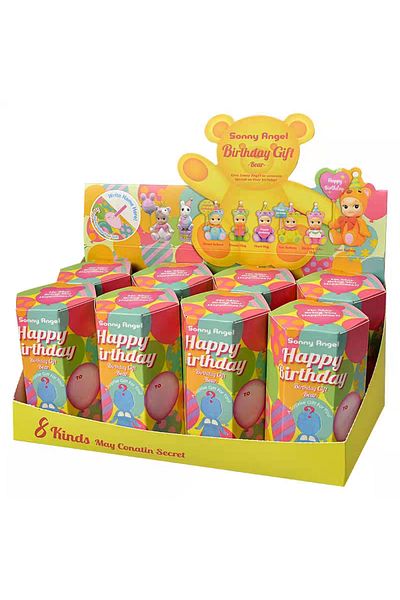 Choice Random 1 Birthday Gift Bear Series Sonny Angel Blind Box Animal Anime Figure Ornaments Cute Doll Fan
