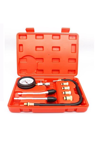 Choice With Plastic Box Gasoline Engine Compression Tester Car Pressure Gauge Tester Meter Auto Petrol Gas