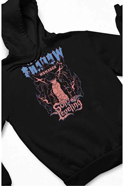 Fuddy Moda Unisex dukserica sa temom anime filma Shadow Monarch Oversize kroj...