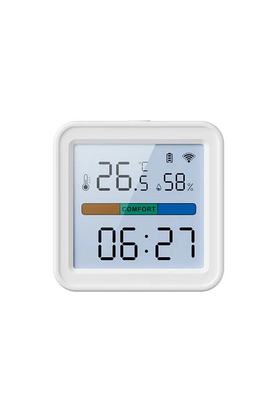 Choice Th08 Tuya New Wifi Temperature Humidity Sensor Smart Life Backlight Hygrometer Thermometer Sensor Su