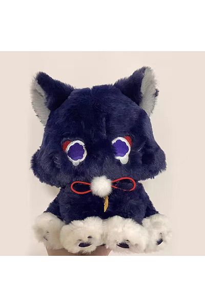 Choice Genshin Game Anime Figure Doll Fluffy Cat Plushie Toy Impact Wanderer Pet Scaramouche Cat Toy Cos...