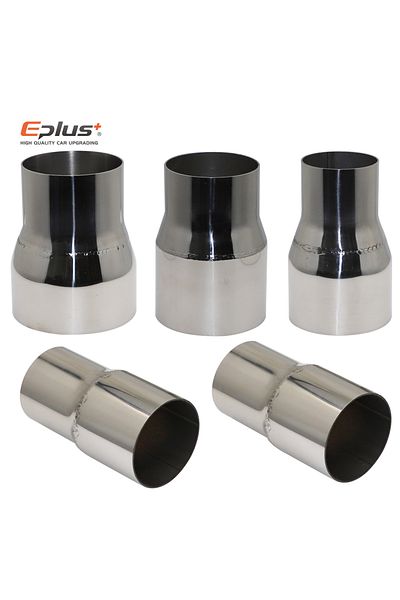 Choice O.d 45mm-51mm Universal Stainless Steel Straight Adapter Reducer Car Motorcycle Exhaust Muffler Pipe