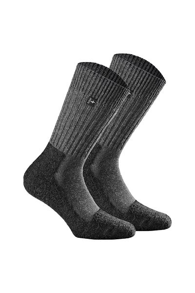 Rohner Advanced Socks Unisex Trekking-Socken, 2er Pack - Original, Schurwoll-Mix