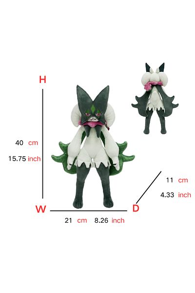 Choice Meowscarada 40cm Floragato Sprigatito Meowscarada Plush Toy Anime Figure Model Gift For Kids Childre