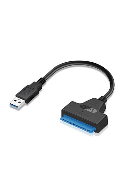 Choice كابل USB 3.0 Sata إلى USB 3.0 مقاس 2.5 بوصة، محول USB 3.0 إلى Sata، متوافق مع محركات الأقراص الصلبة Sata Iii مقاس 2.5 بوصة
